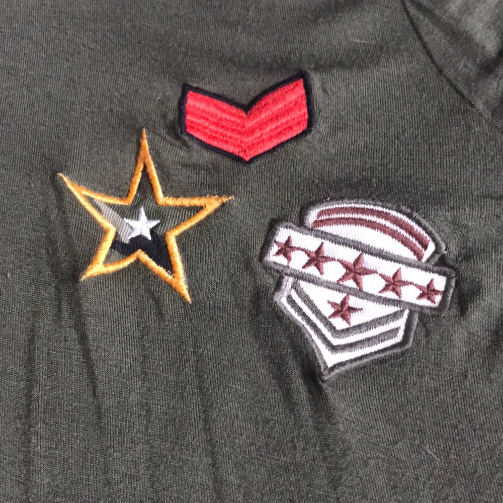 Green army shirt